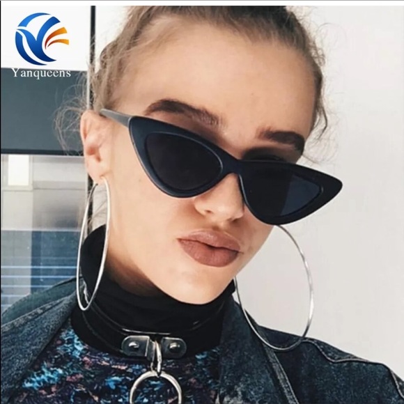 Giuliana + Madison Accessories - New Black Sexy Cat Eyed Sunglasses!!!